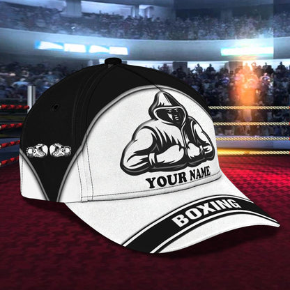 3D Classic Cap Boxing Personalized Name Cap Lasfour CA1162