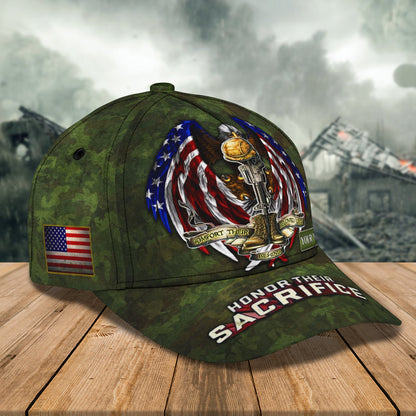 3D Classic Cap Us Veteran Lasfour CA1722