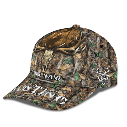 3D Classic Cap Deer Hunter Personalized Name Cap 806 Lasfour CA1960