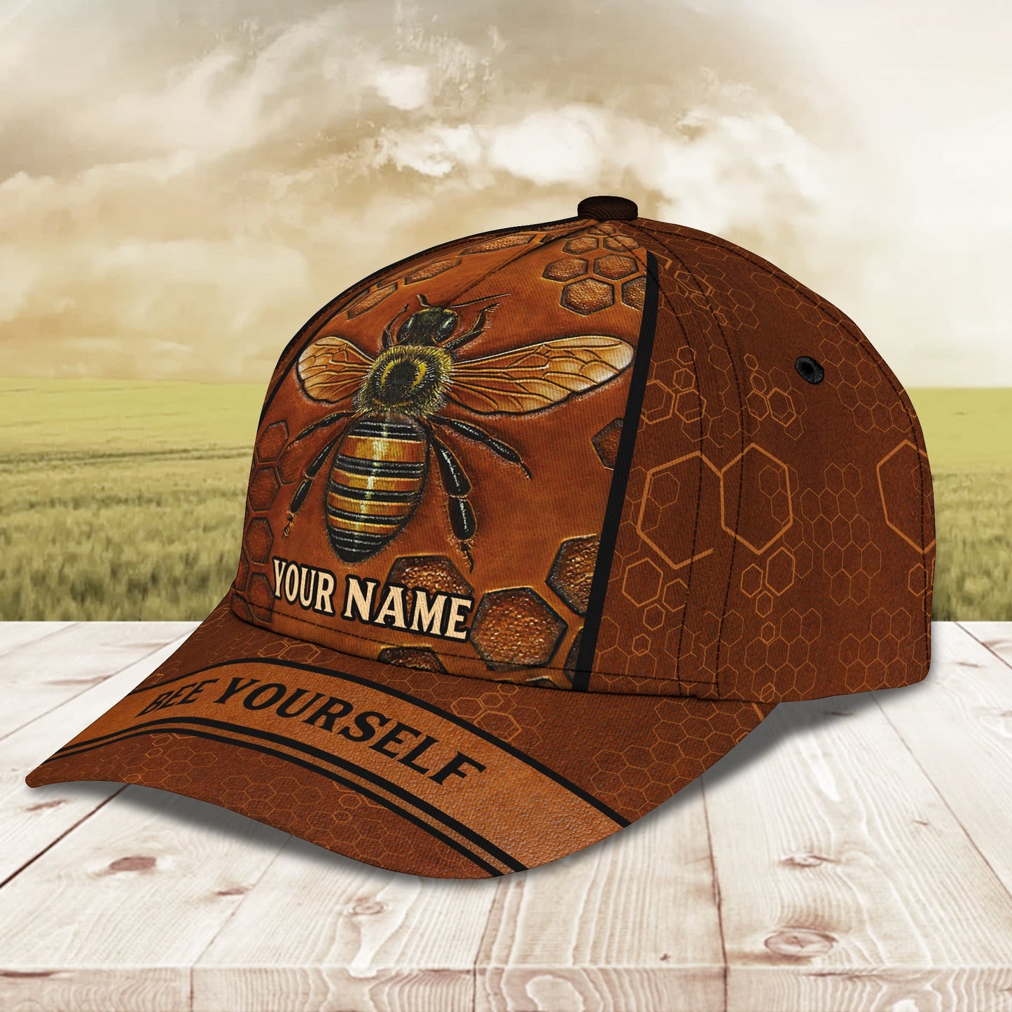 3D Classic Cap Bee Yourself Cap01 Lasfour CA1292