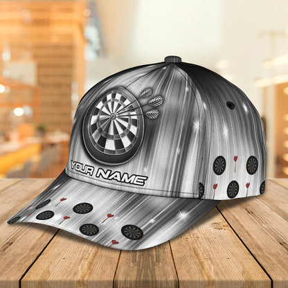 Customized Name Dart Cap for Men Women, Perfect Gift for Dart Lover, Birth Gift Dart Cap Hat CO0089