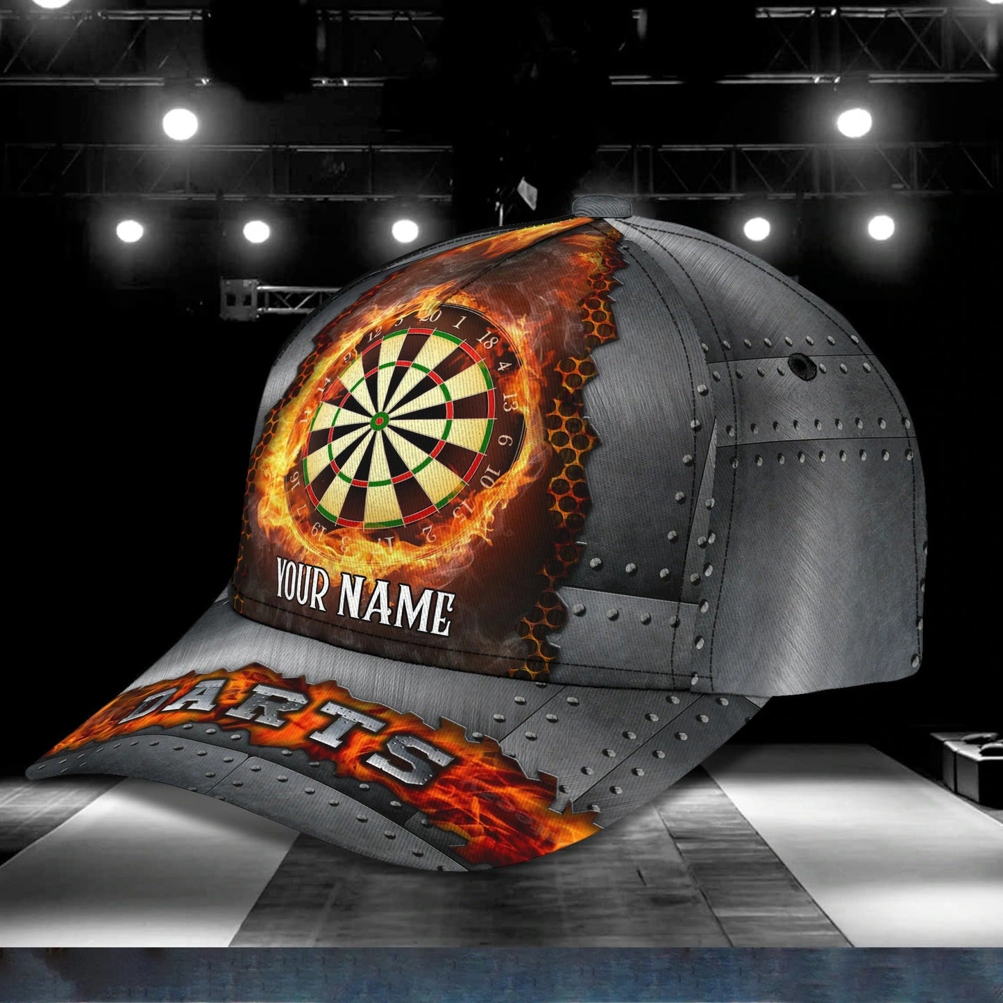 Personalized 3D All Over Print Baseball Cap For Dart Lovers, Darting Classic Cap Hat, Dart Cap CO0391