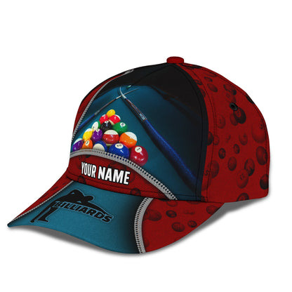 3D Classic Cap Billiard Personalized Name Cap 836 Lasfour CA2102