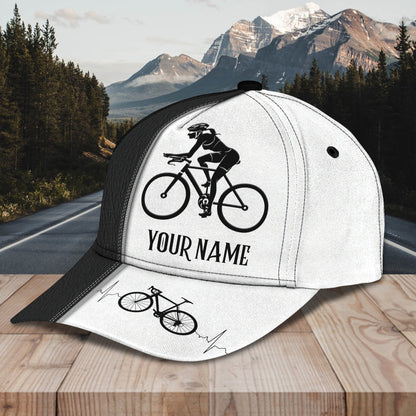 3D Classic Cap Cycling Personalized Name Cap Lasfour CA2257