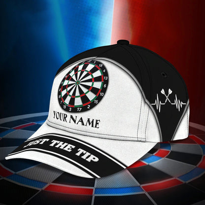 Personalized Classic Dart Cap, Birthday Present To Darter Friend, Dart Lover Cap Hat, Darting Cap CA2902