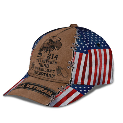 3D Classic Cap It'S A Veteran Thing Personalized Name Cap 67 Lasfour CA2014