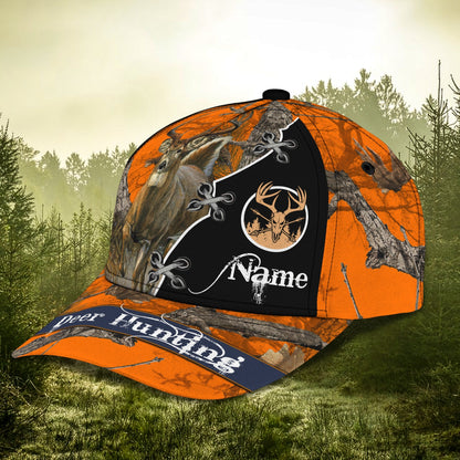 3D Classic Cap Deer Hunter Awsomepersonalized Name Cap Lasfour CA2239