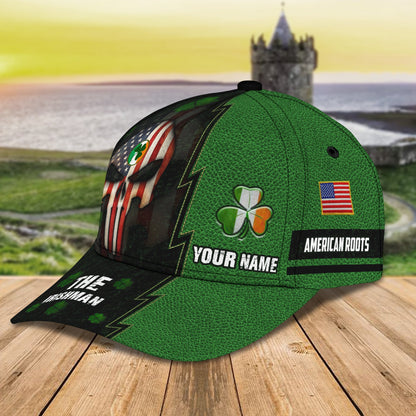 3D Classic Cap The Irishman 02 Personalized Name Cap Lasfour CA1846