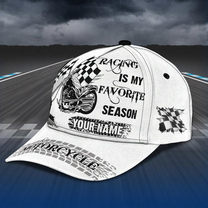 3D Classic Cap Motorcycle Racing Personalized Name Cap 67 Lasfour CA1149