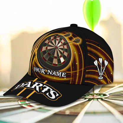 Personalized Classic Dart Cap, Birthday Present To Darter Friend, Dart Lover Cap Hat, Darting Cap CA2902