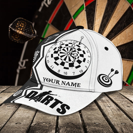 3D Classic Cap Darts 02 Personalized Name Cap Lasfour CA1298