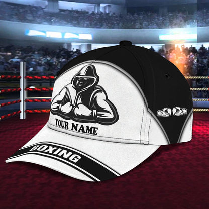 3D Classic Cap Boxing Personalized Name Cap Lasfour CA1162