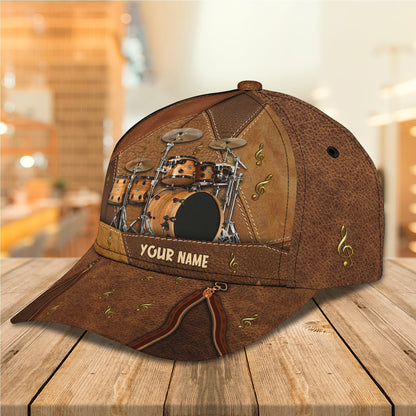 3D Classic Cap Drum 68861 Personalized Name Cap Lasfour CA1383