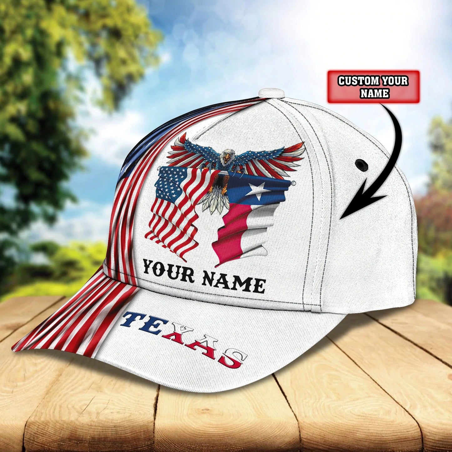 Personalized 3D Classic Cap Dont Mess With Texas, Texas 3D Baseball Cap, Texas Cap Hats CO0384