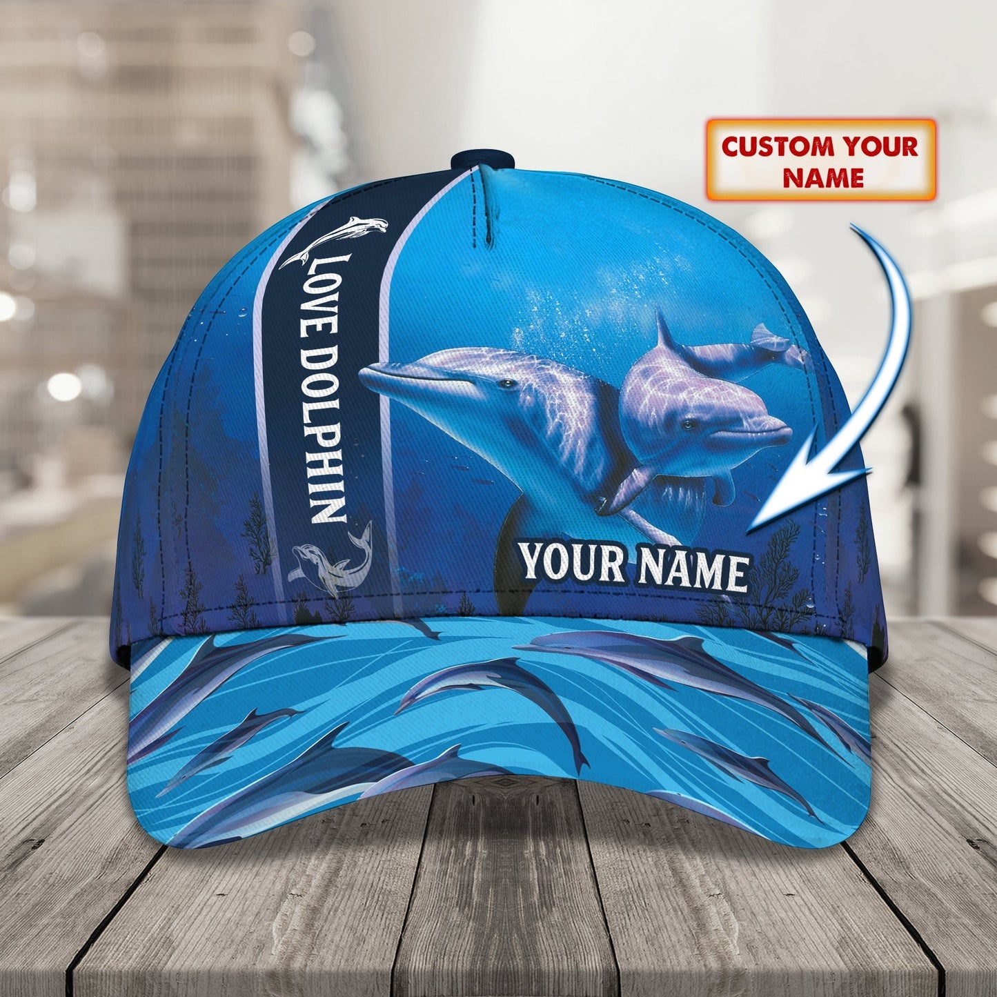 3D Classic Cap Classic Cap Dolphin Lasfour CA0034