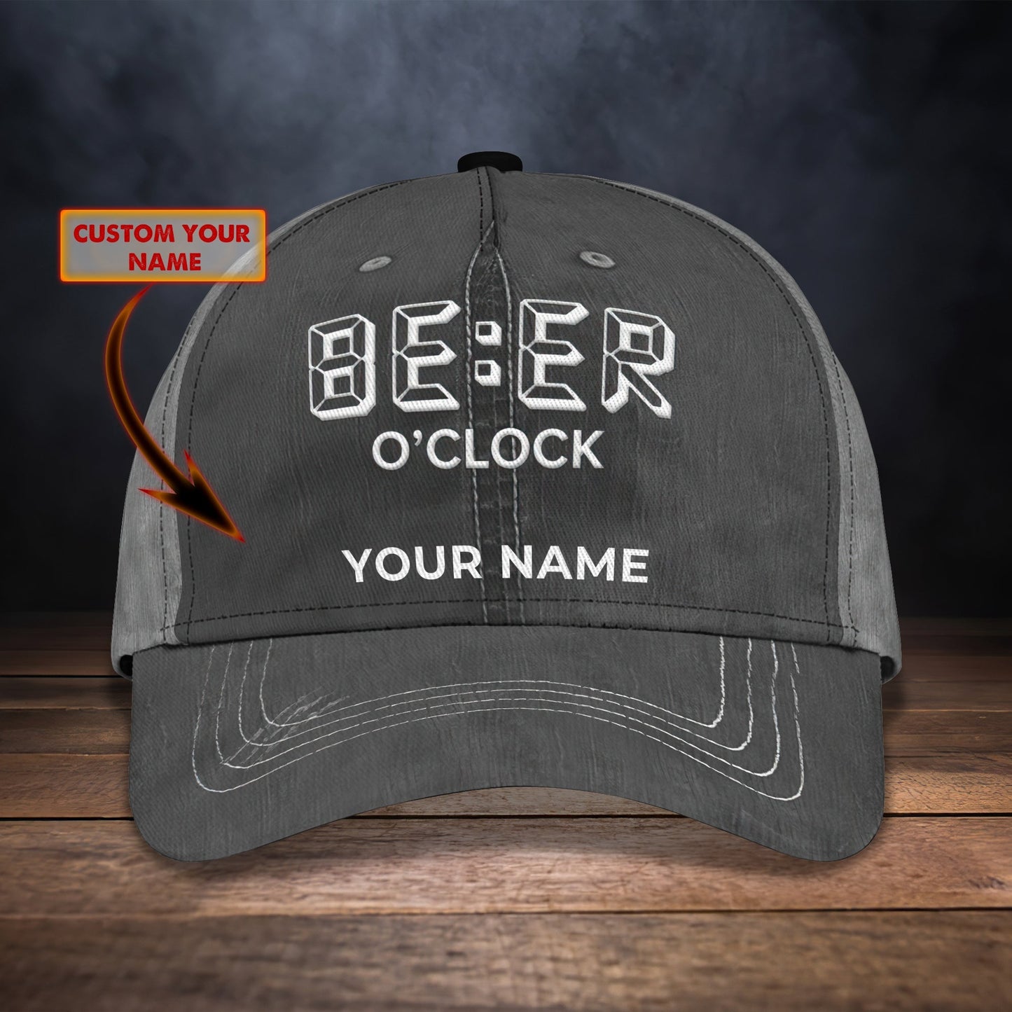 3D Classic Cap Beer1 Personalized Name Cap Lasfour CA1471