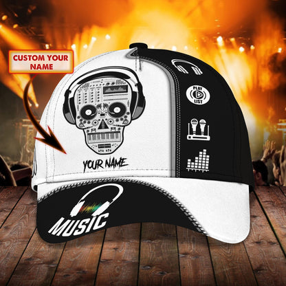 3D Classic Cap Dj Personalize Name Cap 01 Lasfour CA1109