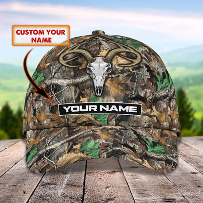 3D Classic Cap Hunting Personalized Name Cap 33 Lasfour CA0885