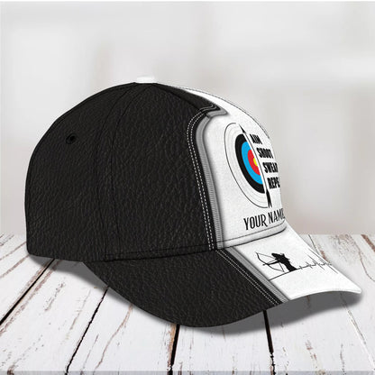 3D Classic Cap Archery 111 Personalized Name Cap Lasfour CA0977