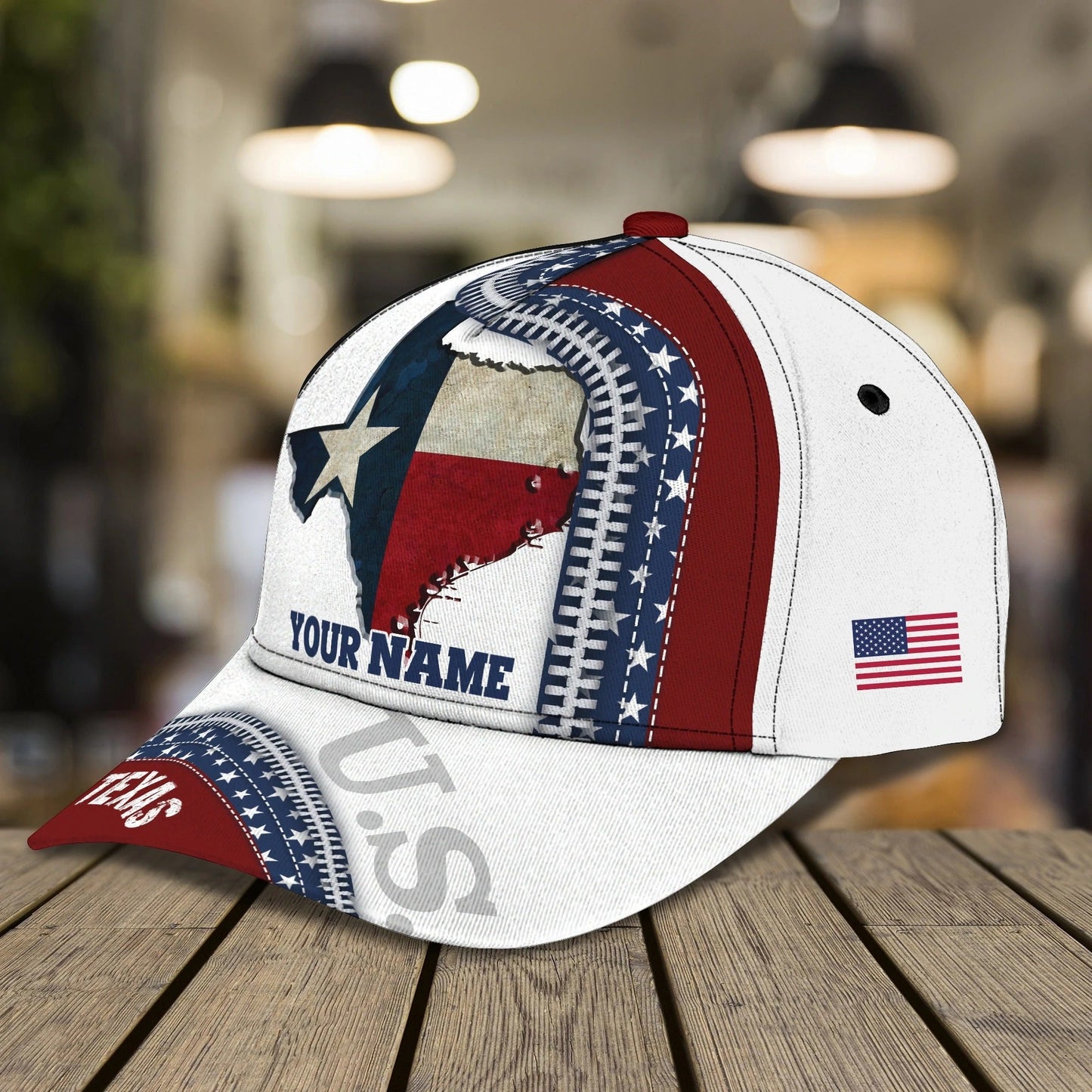 Customized 3D Full Printed Baseball Cap Pray For Texas, Texas Baseball Cap, Texas Classic Cap CO0382