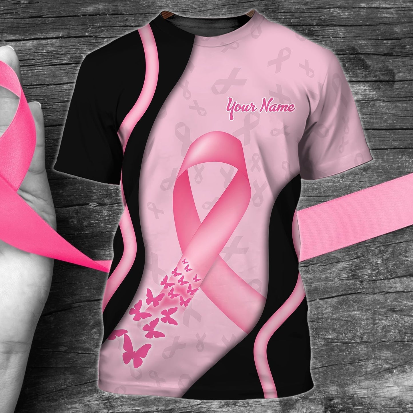 Personalized Breast Cancer Awareness Shirt For Men Women TO2415