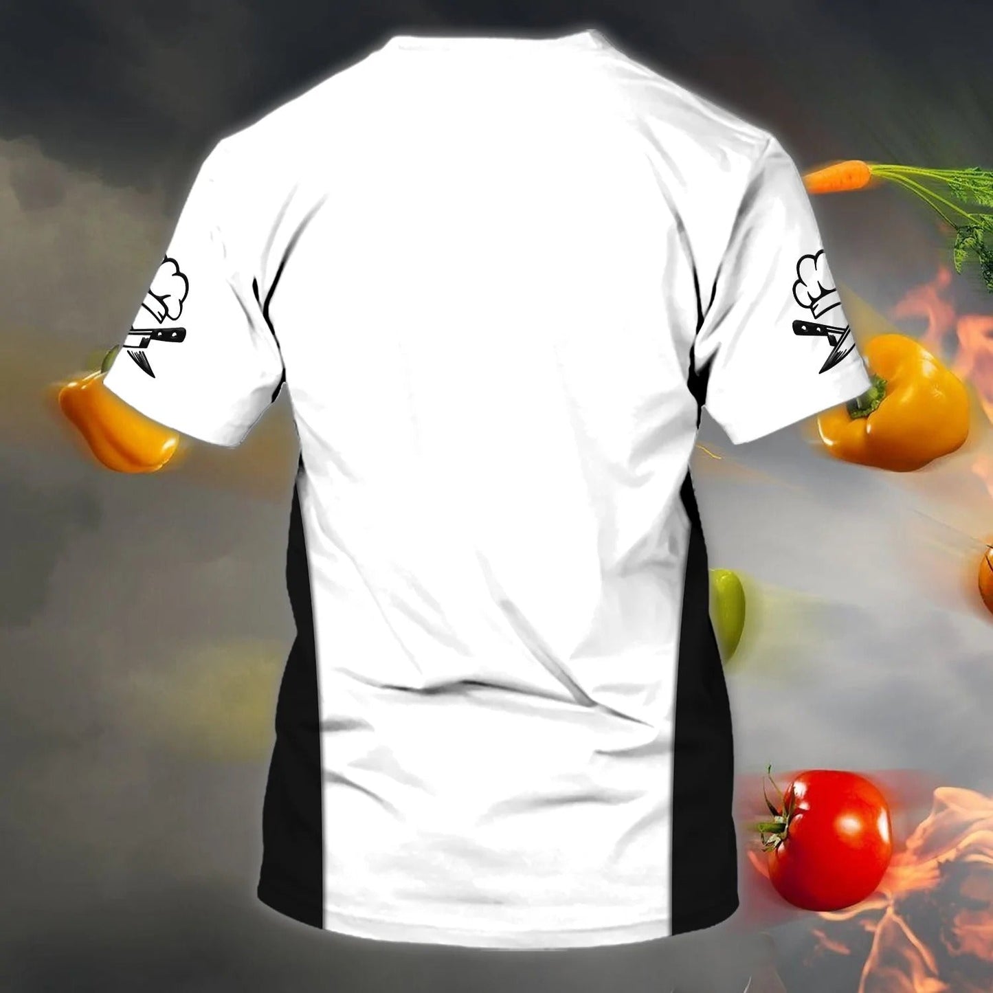 Customized Black And White Shirt For Master Chef, Uniform Chef Shirts, Chef Lover Gifts TO1039