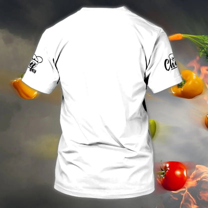 Personalized Cool Shirt For Master Chef, Chef Shirts Men Women, Present To Chef Friend, Dad Chef Shirt TO1038