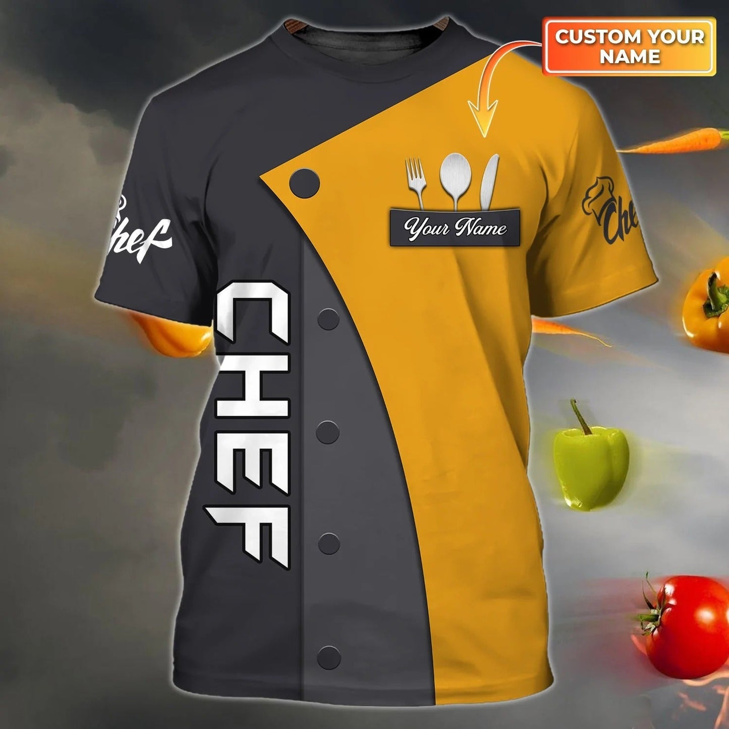 Personalized 3D All Over Printed Chef Shirt For Men Women, Unisex Shirt For Master Chef TO1046