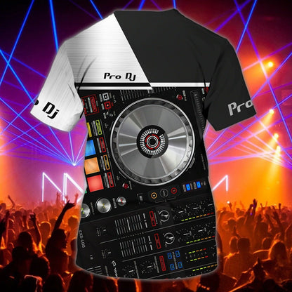 Personalized Let'S Go Party Dj 3D Tee Shirt For Men And Woman, Summer Travel Dj Shirt, Gift To A Disc Jockey TO0040