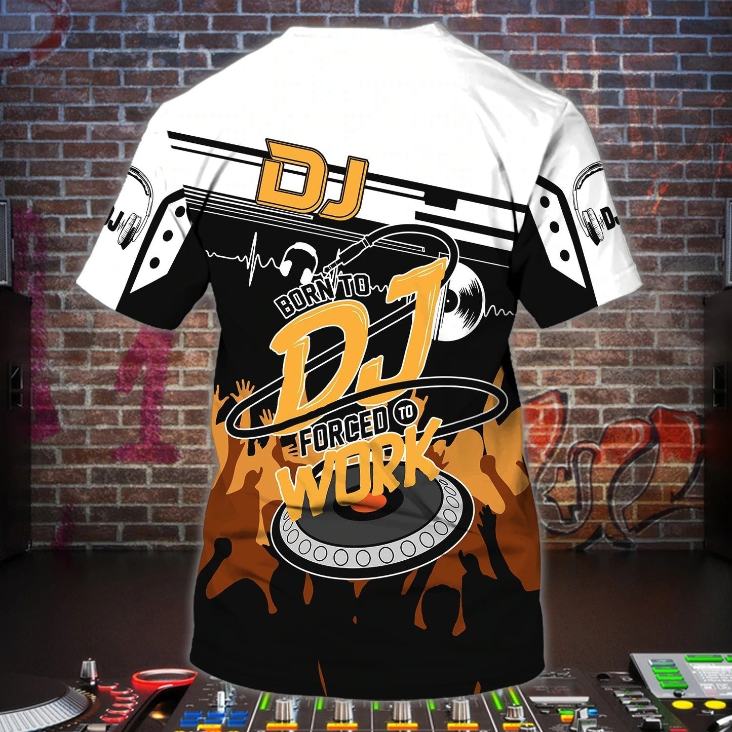 Personalized 3D Dj Tshirt, Djing Is Not A Fad, Djing Is A Culture Shirt, Music Tshirt, Gift For Musican, Dj Gift TO0678