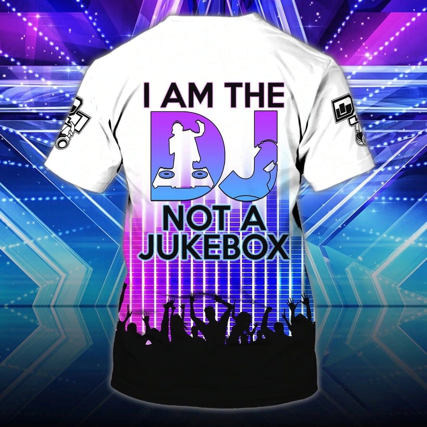 Personalized 3D All Over Print DJ Shirt For Man And Woman, I Am The Dj Not A Jukebox, Tee Shirt For Dj TO0029