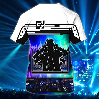 Keep Calm And Trust Me I Am A Disc Jockey 3D All Over Print Shirt, Musican Deejay 3D Tshirt For Men And Woman TO0057