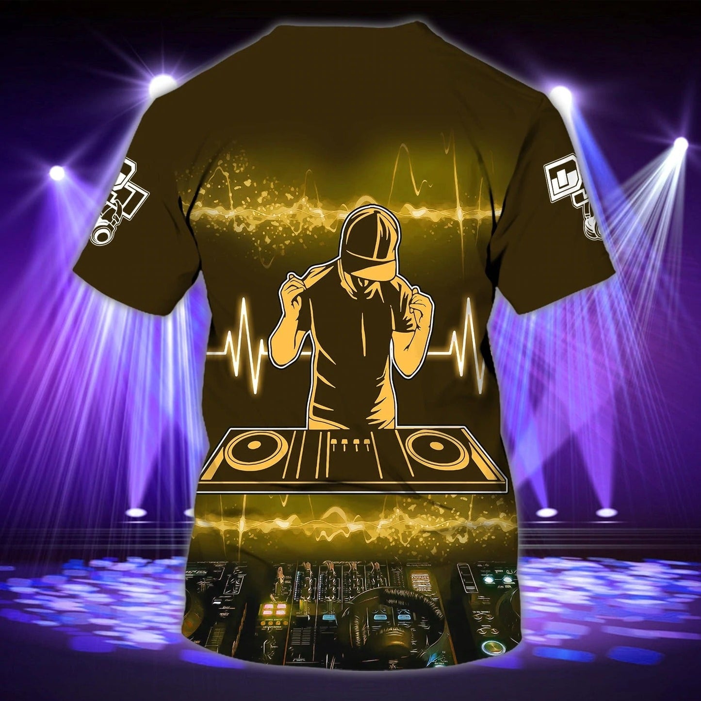 Personalized 3D All Over Print Dj Tshirt For Men And Women, Disc Jockey T Shirt, Summer Music Party Shirt, Deejay Shirt TO0033