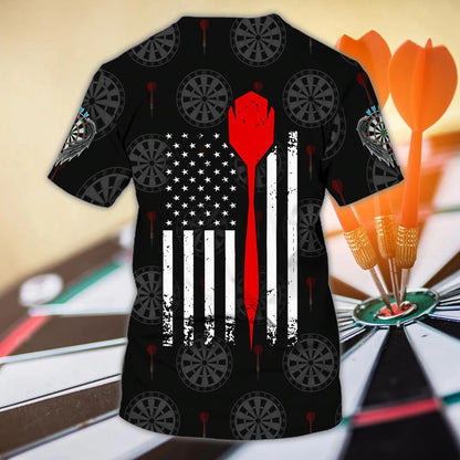 Custom 3D Full Print Dart Shirt For Men And Women, Premium Dart On Shirt, Best Gift For A Dart Player TO0670