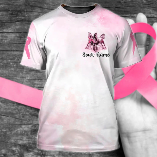 Custom 3D Breast Cancer Shirt Men Women, In October We Wear Pink Shirts TO2435