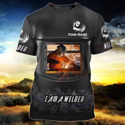 Personalized I'm a Welder 3D Shirt, Uniform Shirt for Welder Team, Welder Gifts TO3125