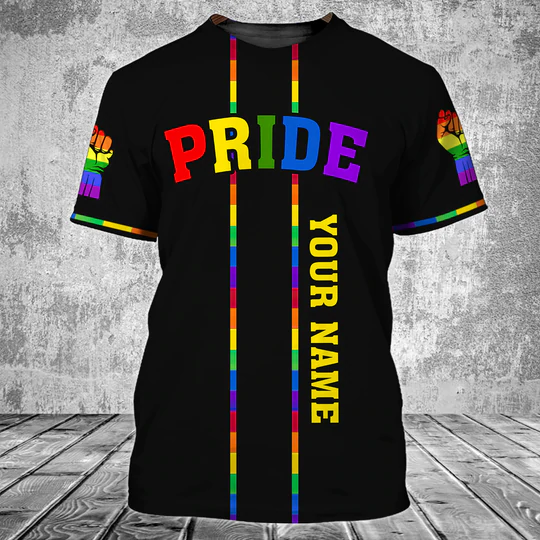 Customization T Shirt For LGBT Month, Love Is Love, Gift For Gay Man, Gift For Lesbian LO0792