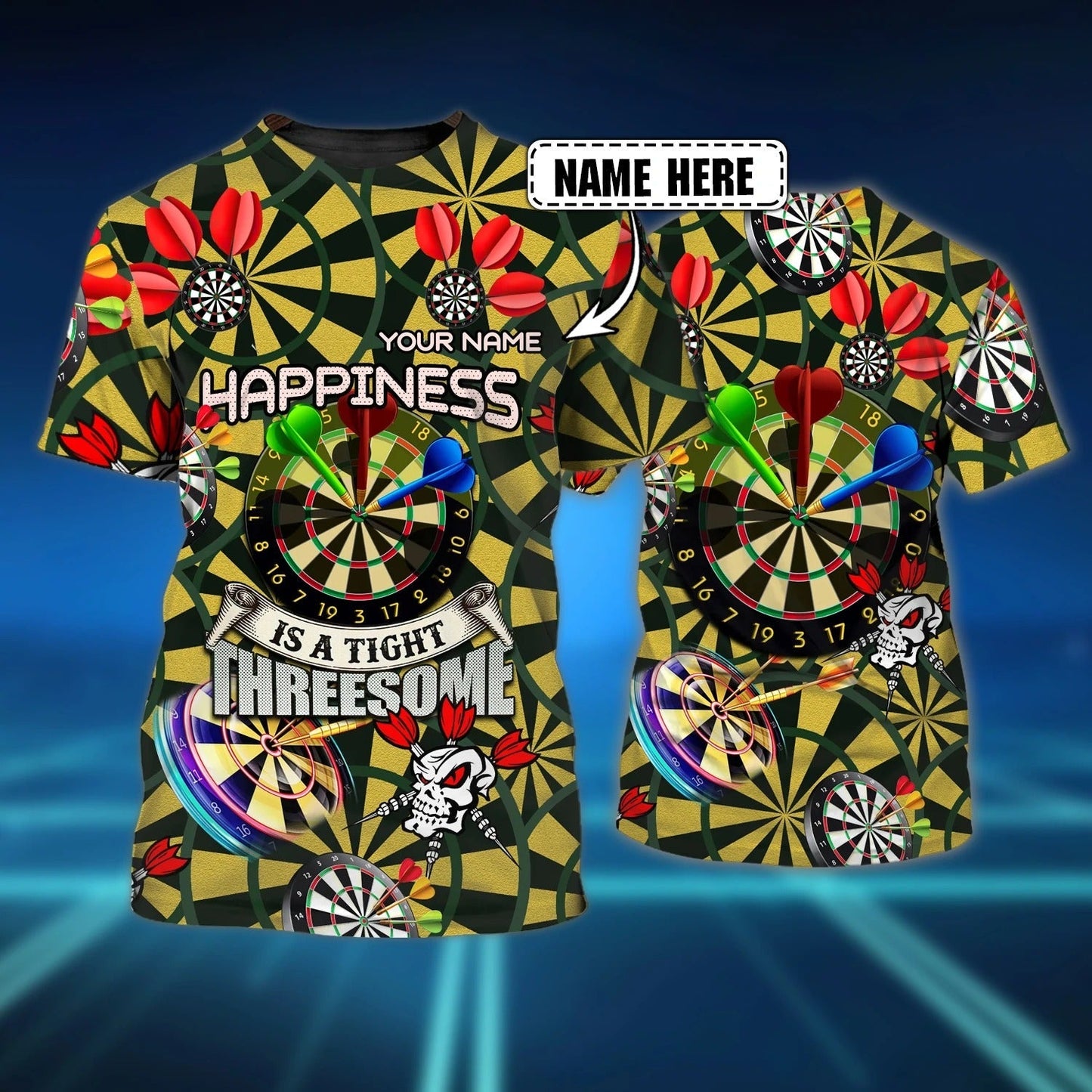 Custom 3D Full Print Dart Shirt For Men And Women, Premium Dart On Shirt, Best Gift For A Dart Player TO0670