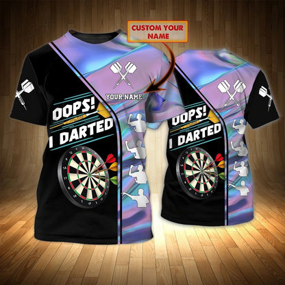 Custom 3D Full Print Dart Shirt For Men And Women, Premium Dart On Shirt, Best Gift For A Dart Player TO0670