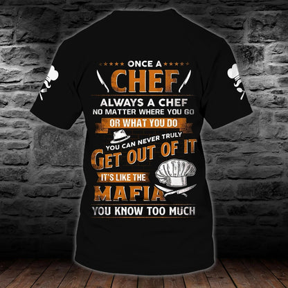 Custom Name Funny Shirt For A Chef, Cooking Equipment T Shirt, Master Chef Gift, Chef Shirt TO1052