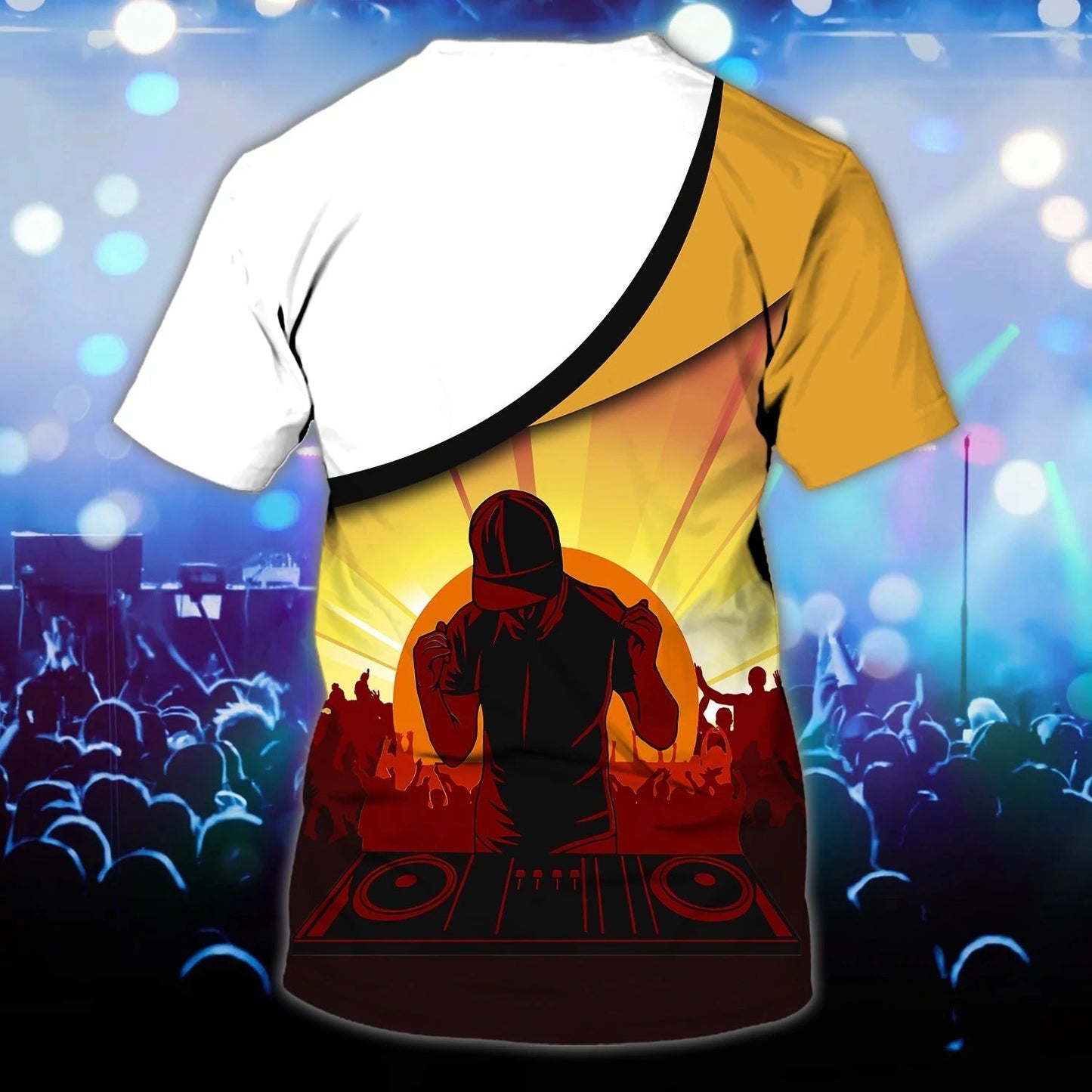 Personalized Let'S Go Party Dj 3D Tee Shirt For Men And Woman, Summer Travel Dj Shirt, Gift To A Disc Jockey TO0040