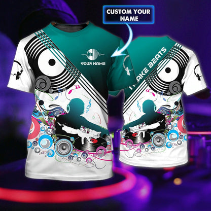 Personalized 3D Dj Tshirt, Djing Is Not A Fad, Djing Is A Culture Shirt, Music Tshirt, Gift For Musican, Dj Gift TO0678