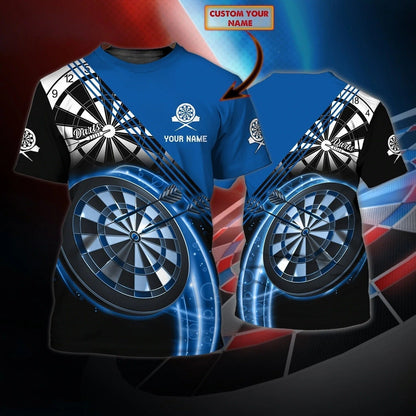 Customized 3D Dart Shirt For Men And Women, Dart On Shirt, Custom Dart Shirt, Gift For Dart Player TO0666