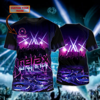 Personalized 3D Dj Tshirt, Djing Is Not A Fad, Djing Is A Culture Shirt, Music Tshirt, Gift For Musican, Dj Gift TO0678