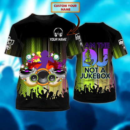 Personalized Let'S Go Party Dj 3D Tee Shirt For Men And Woman, Summer Travel Dj Shirt, Gift To A Disc Jockey TO0040