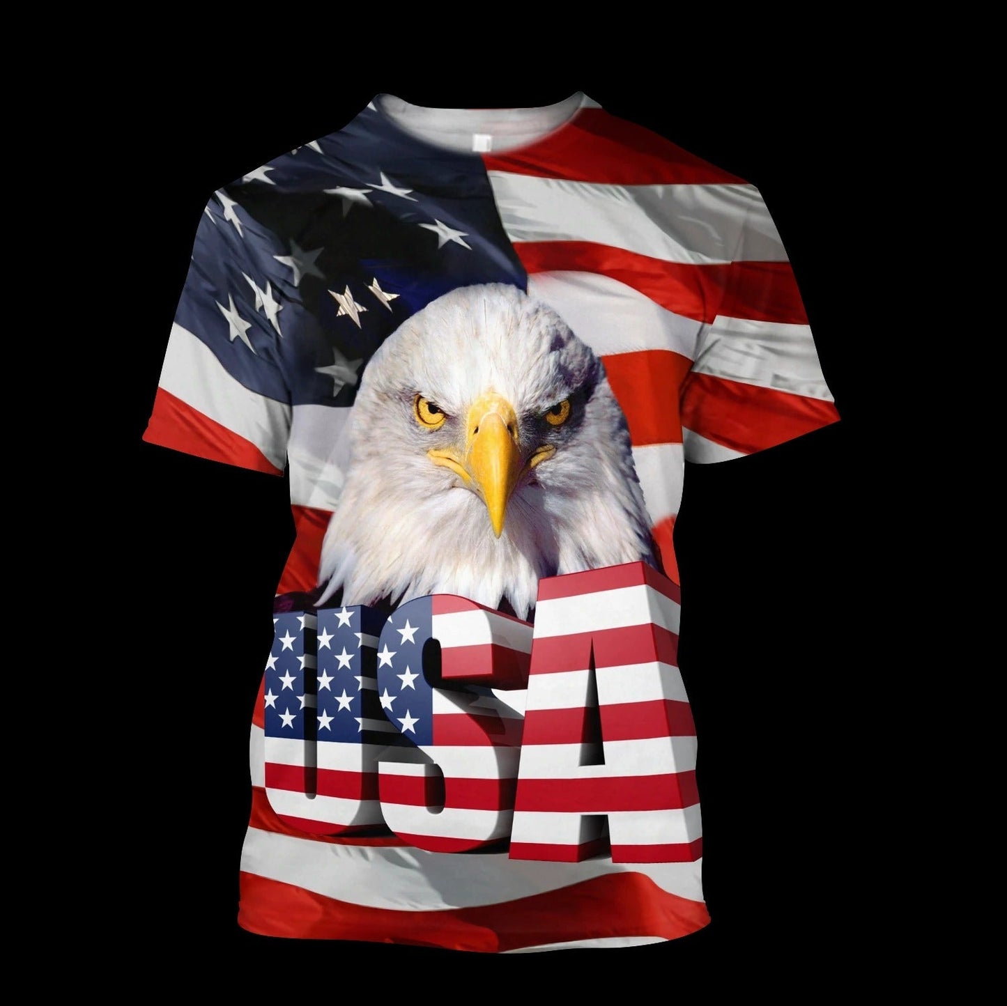 Independence Day American Eagle 3D All Over Printed Shirts Hoodie TO0173