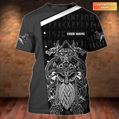 Custom 3D All Over Print Viking Tattoo Shirt, Tattoo Artist Shop Tshirt Men TO2690