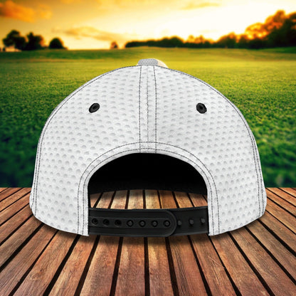 Personalized With Name A 3D Classic Cap For Dad Golfer, Father Day Cap For Dad Golf, Dad Golfer Gift CO0377