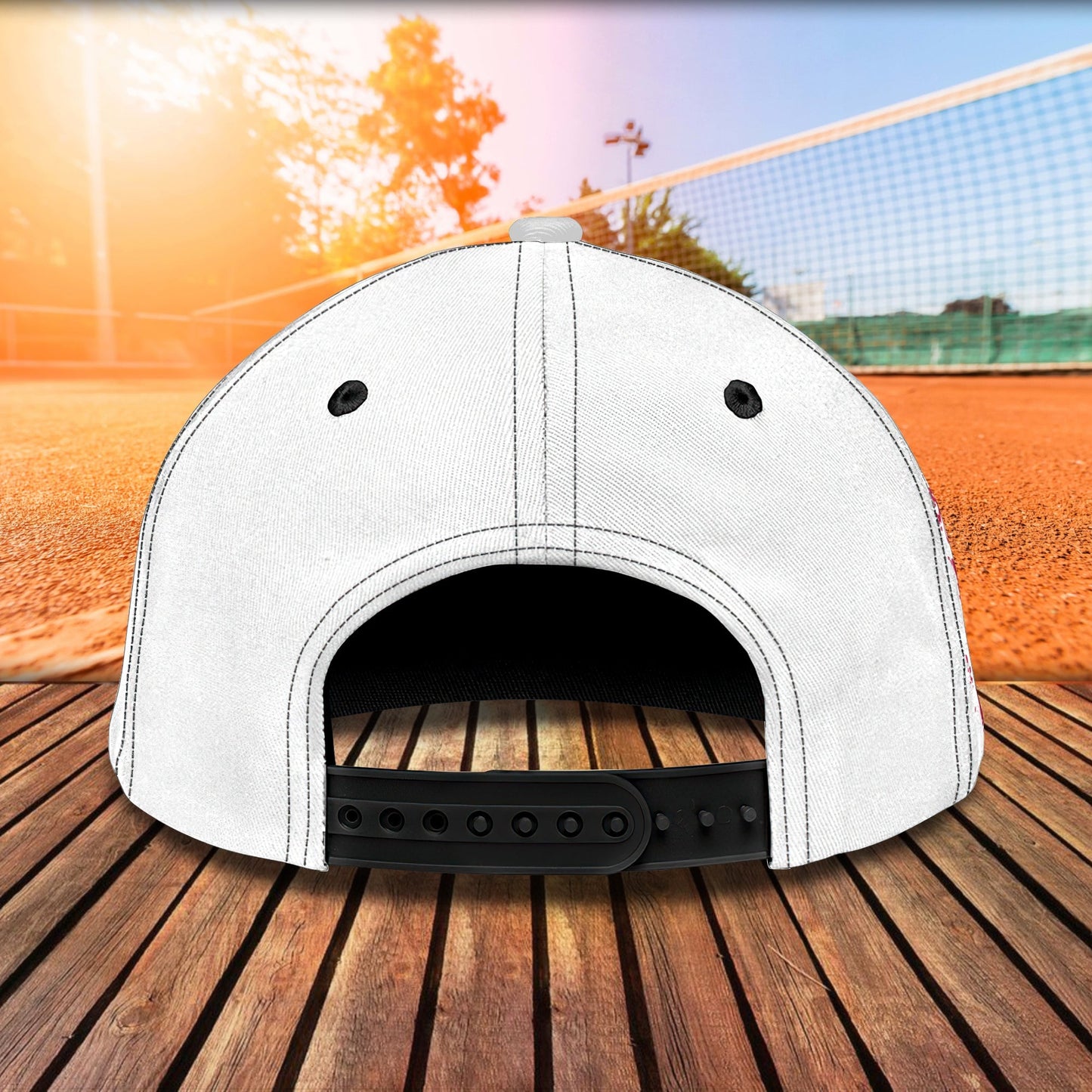 3D Classic Cap Tennis personalized Name Cap Lasfour CA1196