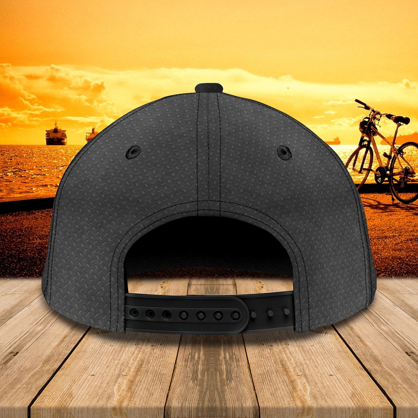 3D Classic Cap Bicycle Cap2 Personalized Name Cap Lasfour CA1996